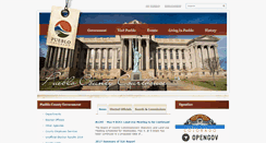 Desktop Screenshot of county.pueblo.org